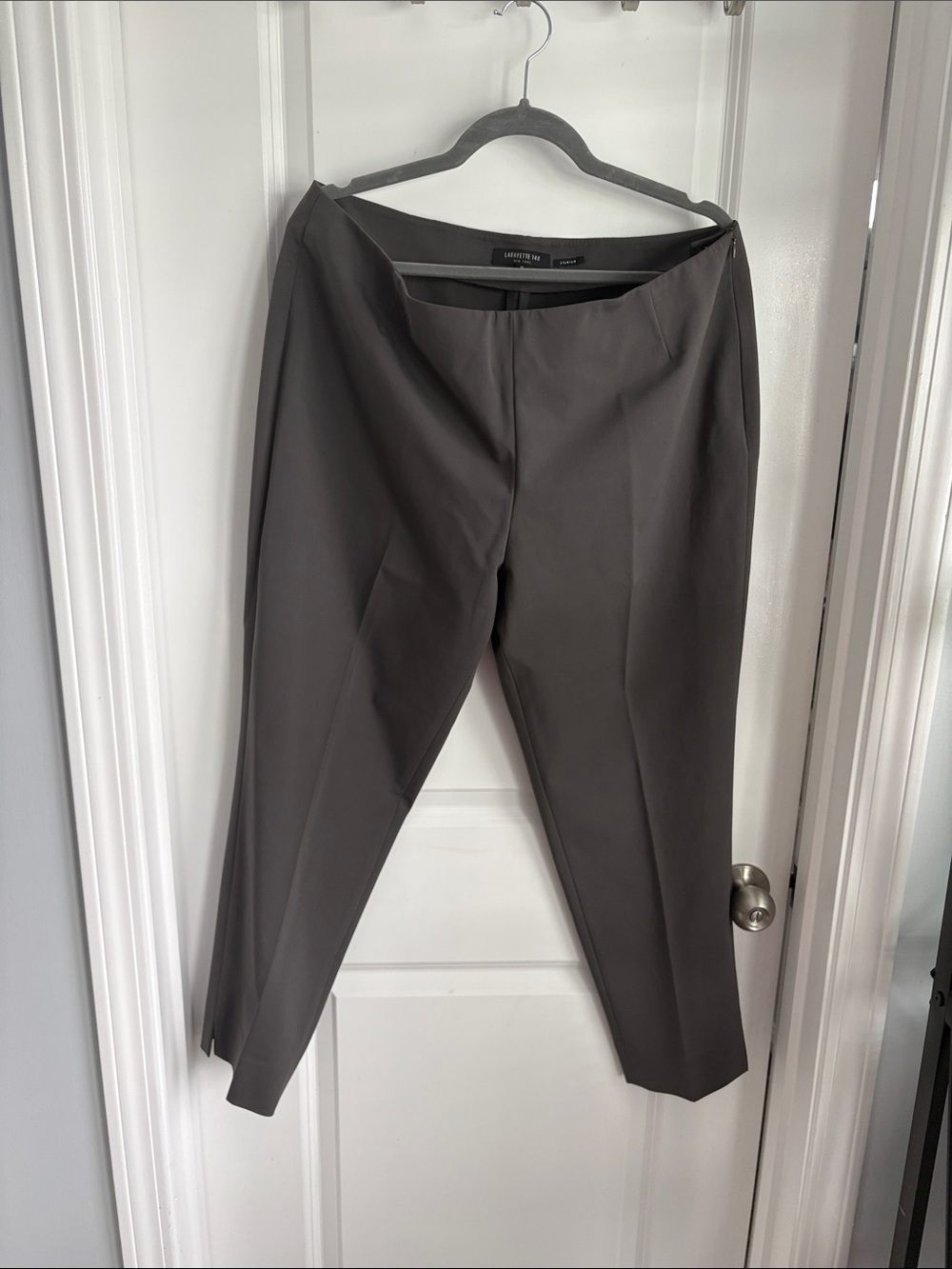 Lafayette 148 New York Women's Gray Tailored Trousers